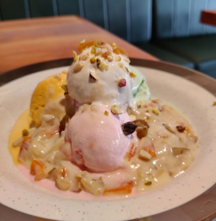 Fusion Treat, pictured in the Alake menu