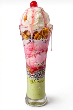 Royal Falooda, pictured in the Alake menu